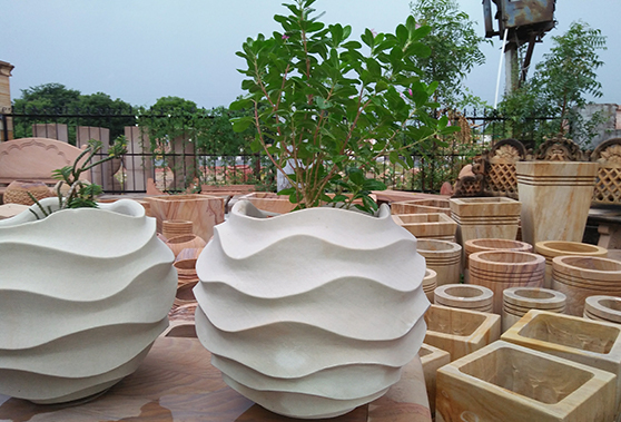 sandstone pot