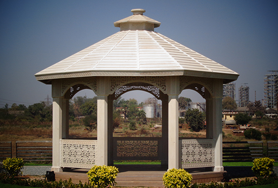 Dome Natural stone Garden Gazebo
